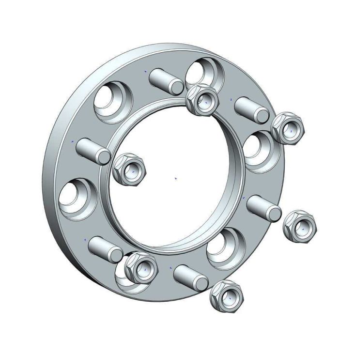 Проставки для вылета колес на Fiat 20 мм 6x139,7 dia 67,1 (STUD12x1.5)