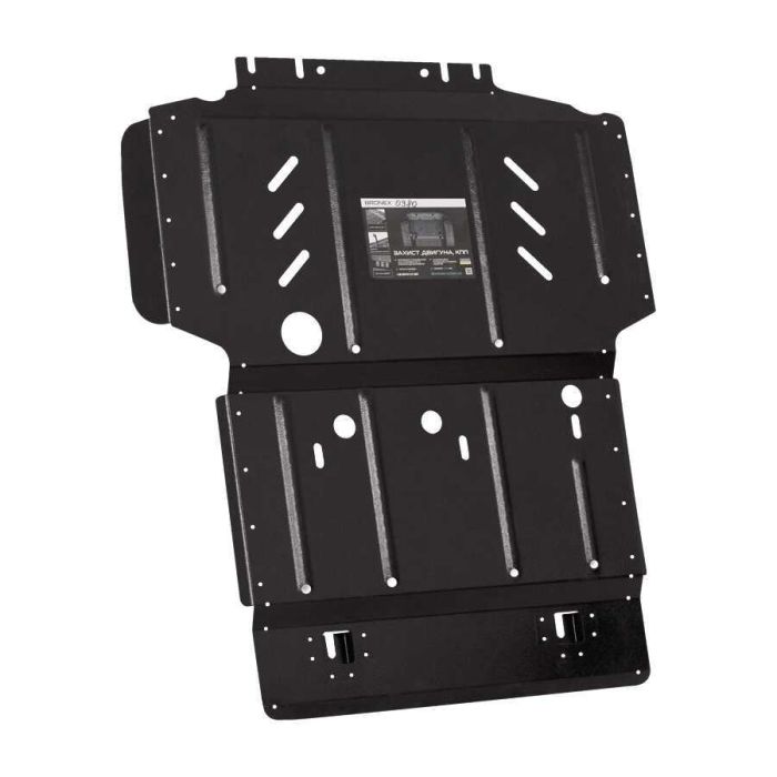 Bronex защита двигателя, КПП, радиатора, раздатки и редуктора Nissan Navara d23 2014-2019 Standard