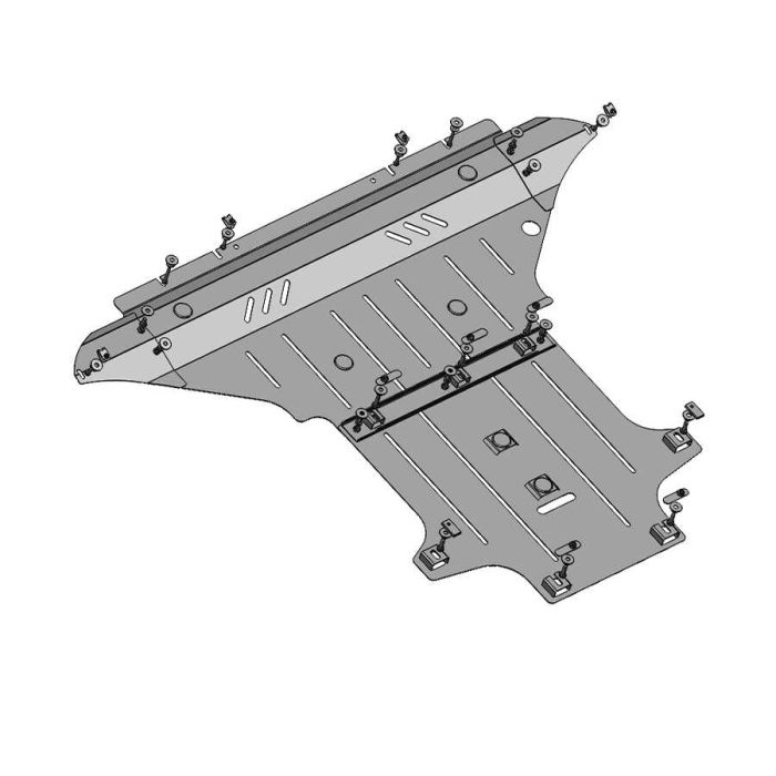 Bronex защита двигателя, КПП, радиатора Audi A4 B8 2011-2015 Standard