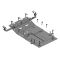 Bronex защита двигателя, КПП, радиатора Citroen Jumper III 2014 Standard