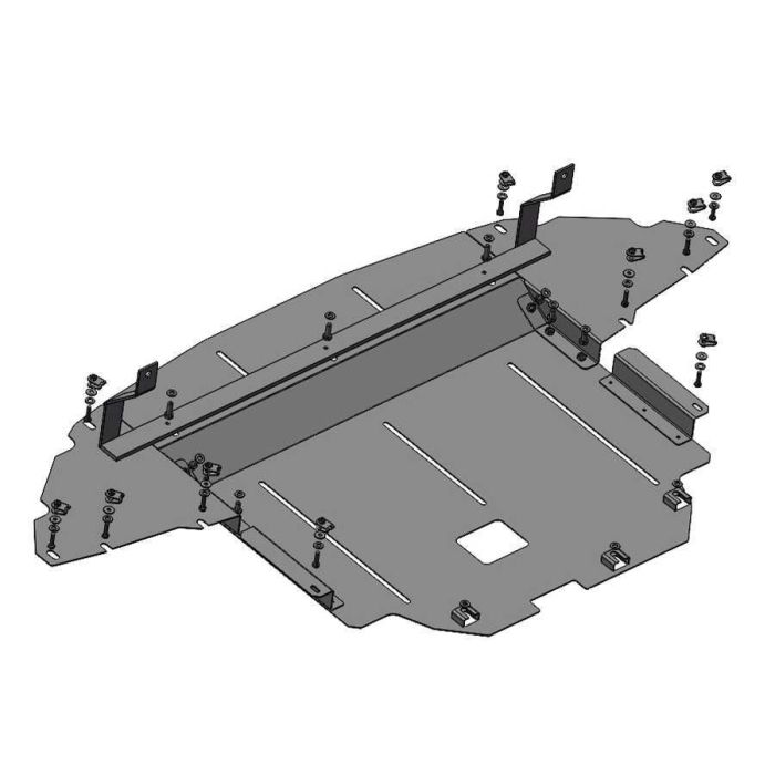 Bronex захист двигуна, КПП, радіатора Hyundai I-20 2 Standard