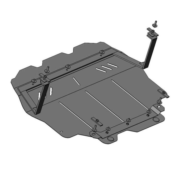 Bronex защита двигателя, КПП, радиатора Skoda Octavia A5 Standard