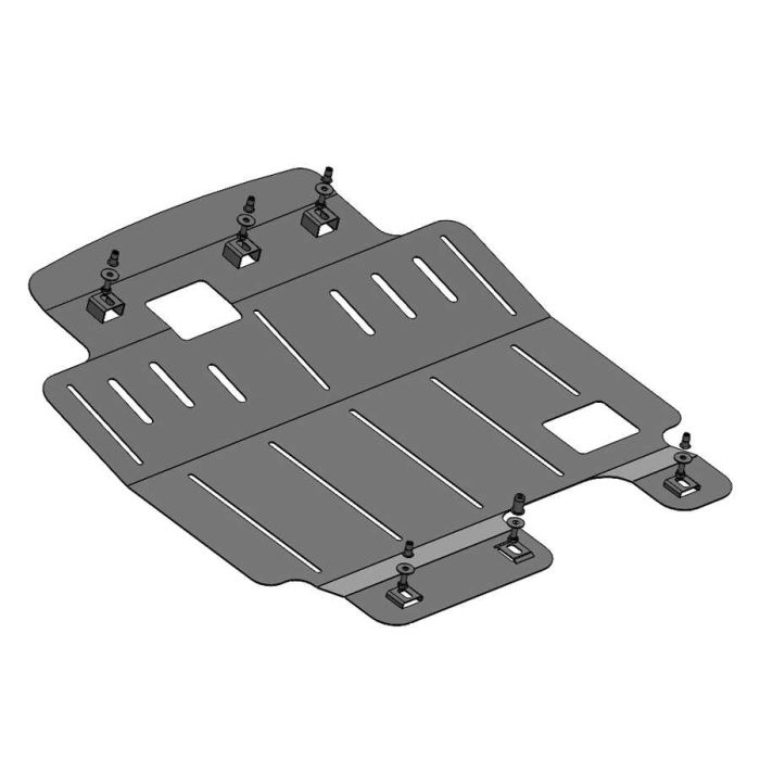 Bronex защита двигателя, КПП Peugeot 4007 2.4 МКПП, АКПП 2008-2013 Premium
