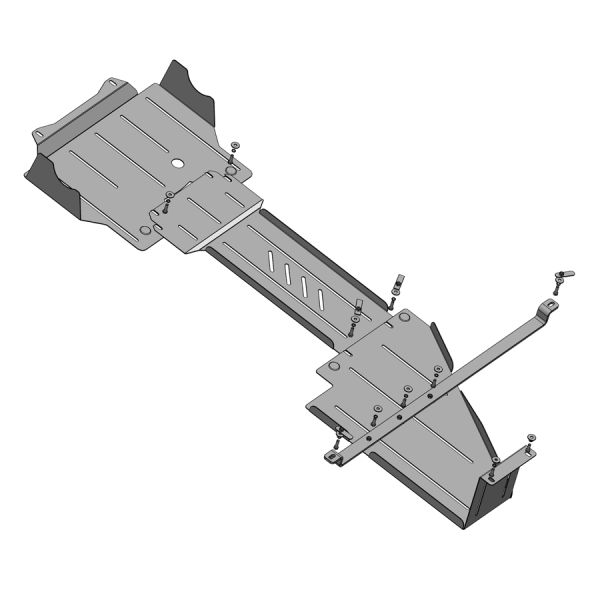 Bronex защита двигателя, КПП Toyota Land Cruiser Prado 2.4T 2023-... Standard