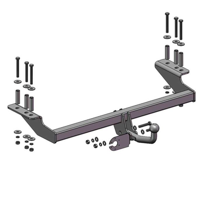Фаркоп съемный на 2 болта - Chevrolet Lacetti Седан 2005-