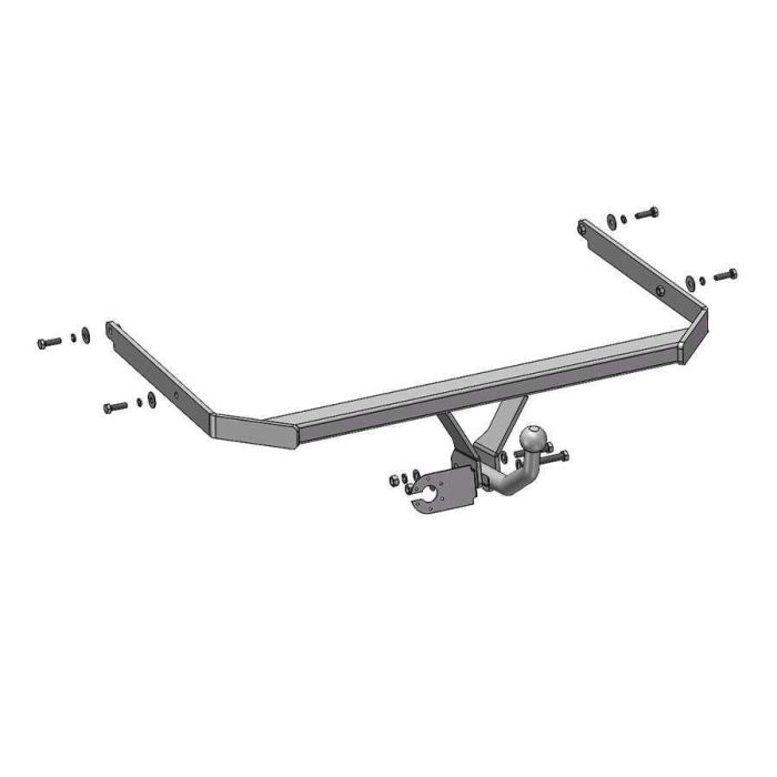 Фаркоп съемный на 2 болта - Mazda 3 BK 2003-2009