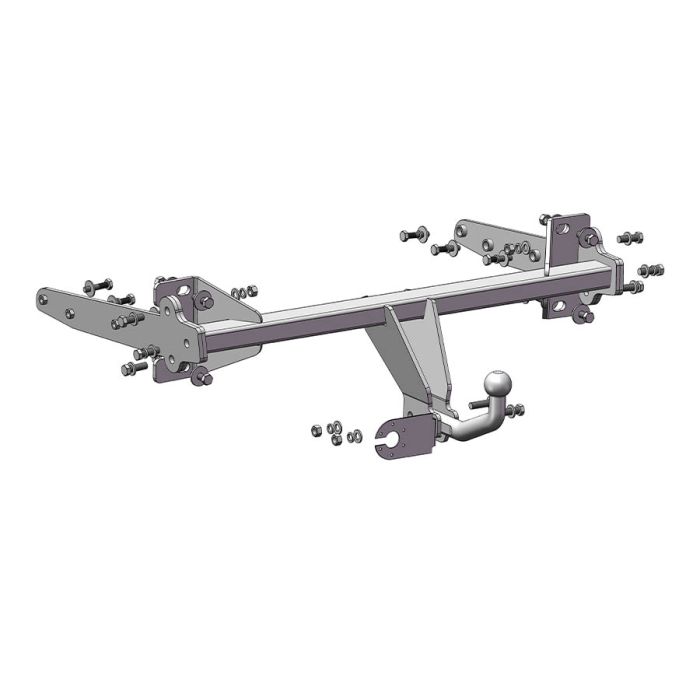 Фаркоп съемный на 2 болта - Mercedes-Benz GL-350 X164 2006-2012