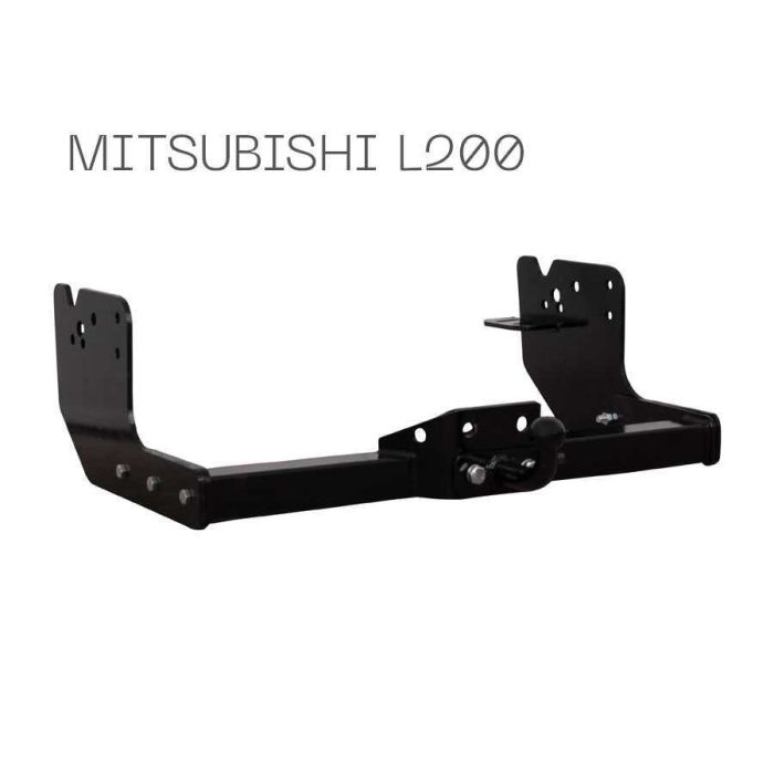 Фаркоп съемный на 2 болта на пластине кованый - Mitsubishi L200 Европа