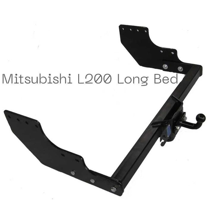 Фаркоп съемный на 2 болта на пластине кованый - Mitsubishi L200 Long Bed