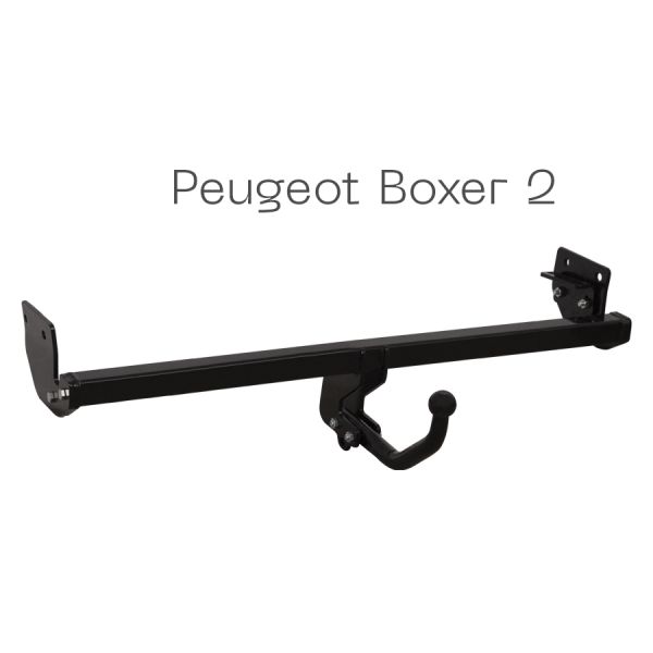 Фаркоп съемный на 2 болта на пластине литой - Peugeot Boxer 2