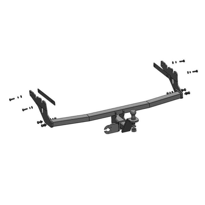 Фаркоп съемный под американский квадрат - Ford Focus 3 Универсал 2011-2018