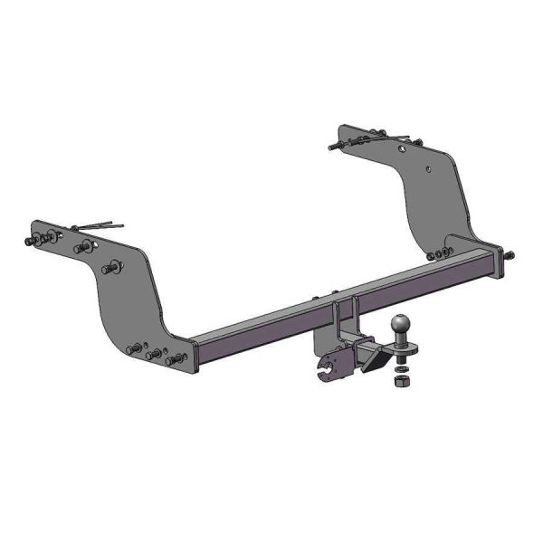 Фаркоп съемный под американский квадрат - Mazda BT 50I пикап 2006-2011