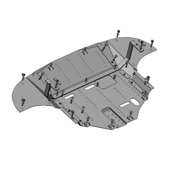 Bronex захист двигуна, КПП, радіатора Hyundai Tucson 3 Standard