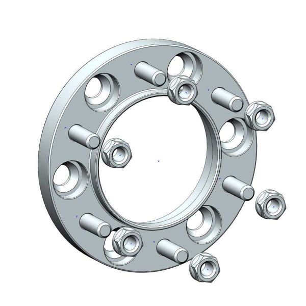 Проставки для вильоту коліс на Mitsubishi 20 мм 6x139,7 dia 67,1 (STUD12x1.5)