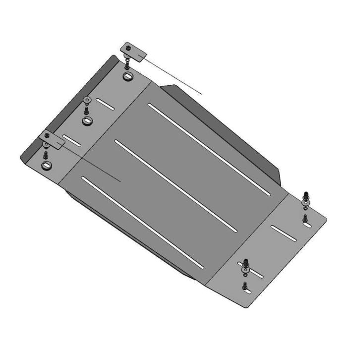 Bronex захист КПП Toyota Prado 90 1996-2002 Standard