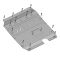 Bronex защита двигателя, КПП Honda Accord USA купе 2.4 L I4 2008-2012 Premium