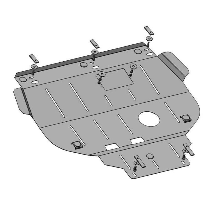 Bronex защита двигателя, КПП, радиатора Ford Focus II Premium