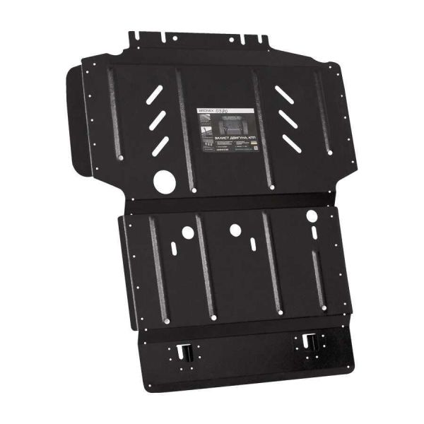 Bronex захист двигуна, КПП, радіатора, роздатки та редуктора Nissan Navara d23 Standard