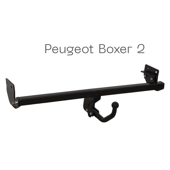 Фаркоп знімний на 2 болти на пластині литий - Peugeot Boxer 2