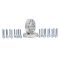 Проставки для вылета колес на Cadillac 30 мм 5x110 dia 65,1 (M12)