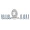 Проставки для вильоту коліс на Dacia 15 мм 4x100 dia 60,1 (M12)