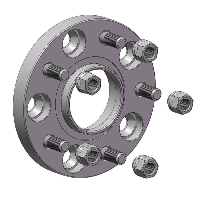 Проставки для вильоту коліс на Jeep 20 мм 5x127 dia 71,6 (STUD1-2)