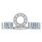 Проставки для вылета колес на Nissan 20 мм 5x130 dia 89,1 (M14)