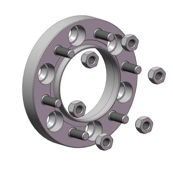 Проставки для вильоту коліс на Chery 25 мм 6x139,7 dia 106,1 (STUD12x1.5)
