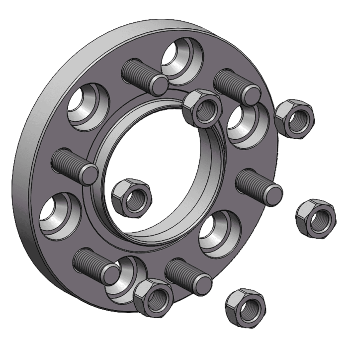 Проставки для вылета колес на Ford 20 мм 6x135 dia 87,1 (STUD14X1.5)