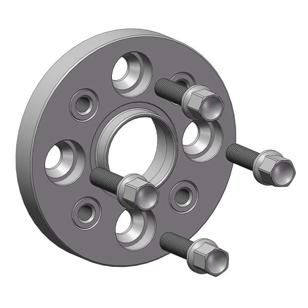 Проставки для вильоту коліс на Kia 20 мм 4x100 dia 54,1 (NUT12x1.5)
