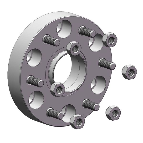 Проставки для вылета колес на Mitsubishi 35 мм 6x139,7 dia 67,1 (STUD12x1.5)