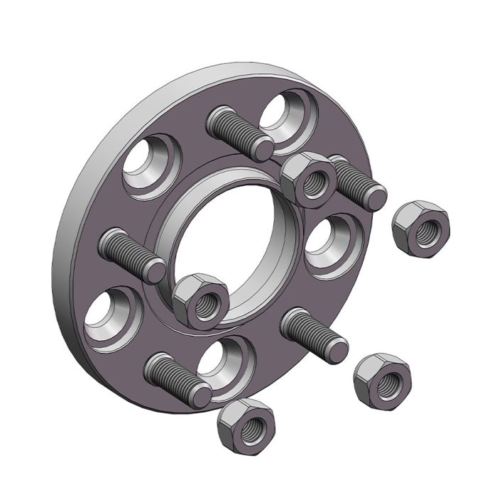 Проставки для вылета колес на Peugeot 15 мм 5x114,3 dia 67,1 (STUD12x1.5)