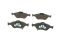 Тормозные колодки дисковые Bosch 0 986 494 101