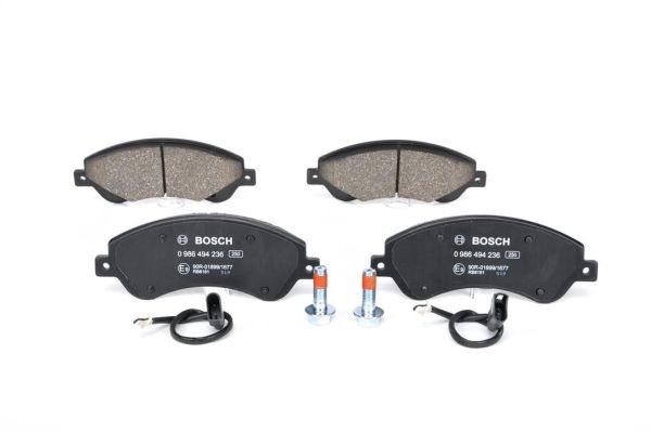 Гальмівні колодки дискові Bosch 0 986 494 236