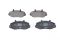 Тормозные колодки дисковые Bosch 0 986 494 288