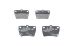 Тормозные колодки дисковые Bosch 0 986 494 350