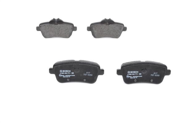 Гальмівні колодки дискові Bosch 0 986 494 771