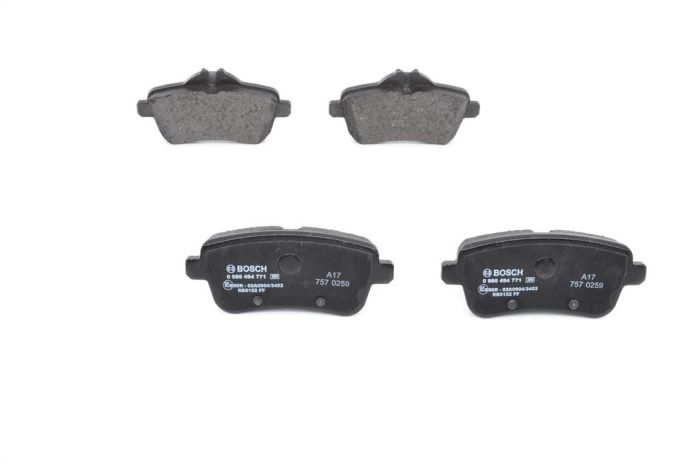 Гальмівні колодки дискові Bosch 0 986 494 771