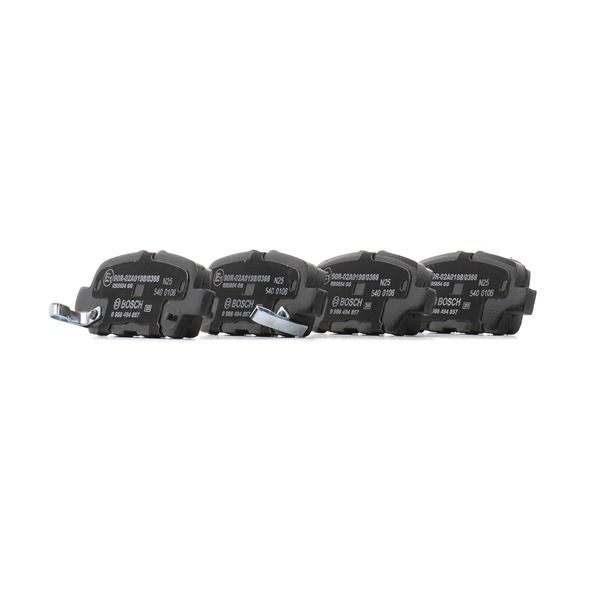 Тормозные колодки дисковые Bosch 0 986 494 857