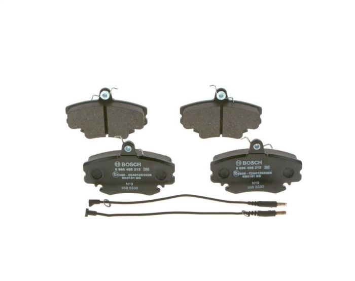 Тормозные колодки дисковые Bosch 0 986 495 212