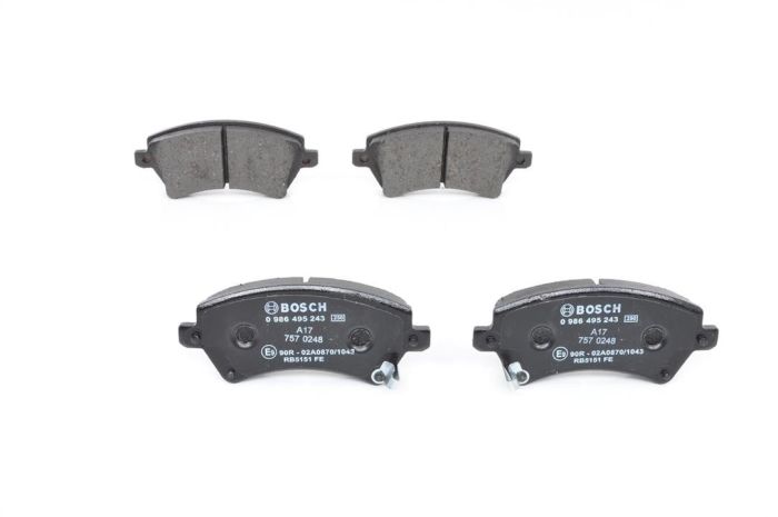 Тормозные колодки дисковые Bosch 0 986 495 243