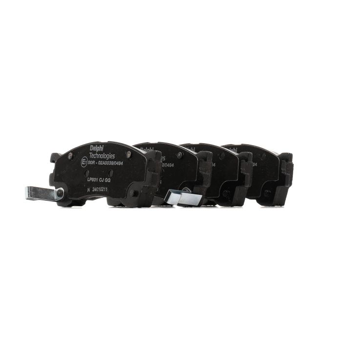 Тормозные колодки дисковые Delphi LP801