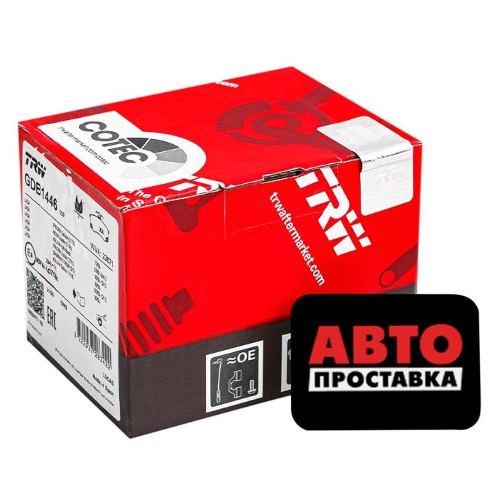 Гальмівні колодки дискові TRW GDB1446
