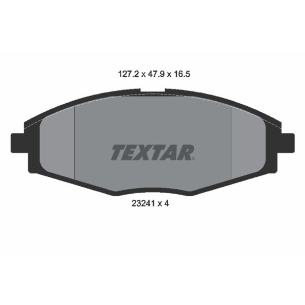Гальмівні колодки дискові Textar 2324102