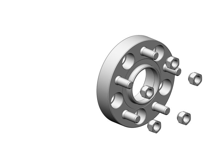 Проставки для вильоту коліс на Acura 30 мм 5x120 dia 70,1 (STUD14X1.5)