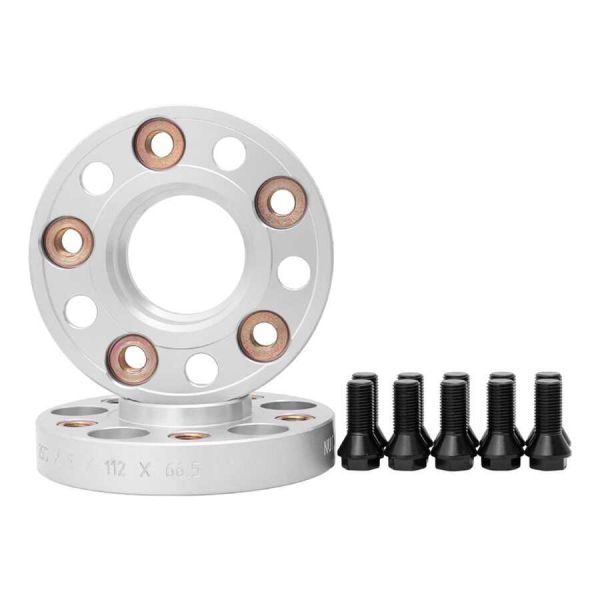 Проставки для вильоту коліс на Audi 25 мм 5x112 dia 66,5 (NUT14x1.5)
