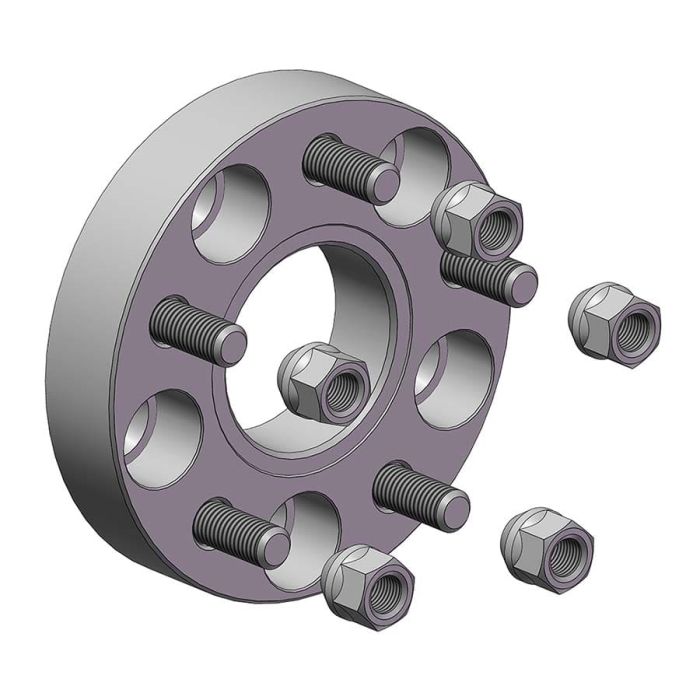 Проставки для вильоту коліс на Ford 30 мм 5x114,3 dia 61,5 (STUD1-2) - NL