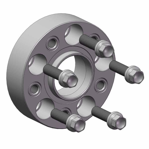 Проставки для вильоту коліс на Mercedes-Benz 40 мм 5x112 dia 66,6 (NUT14x1.5)