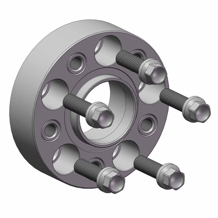 Проставки для вильоту коліс на Mercedes-Benz 40 мм 5x112 dia 66,6 (NUT14x1.5)