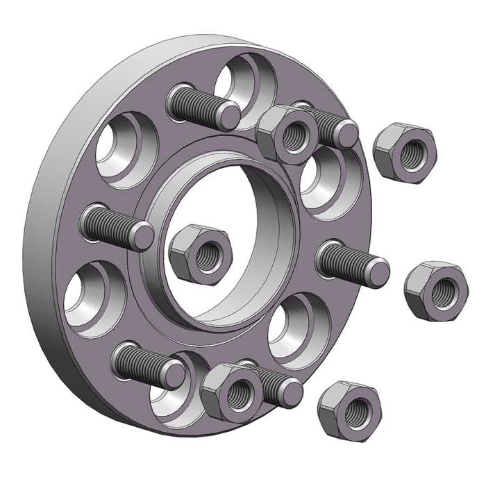 Проставки для вылета колес на Kia 20 мм 6x114,3 dia 67,1 (STUD12x1.5)